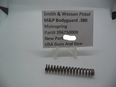 396750000 S&W Pistol M&P Bodyguard 380 Mainspring  Factory New Part