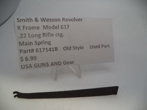 617141B Smith & Wesson K Frame Model 617 Main Spring .22 Long Rifle ctg.