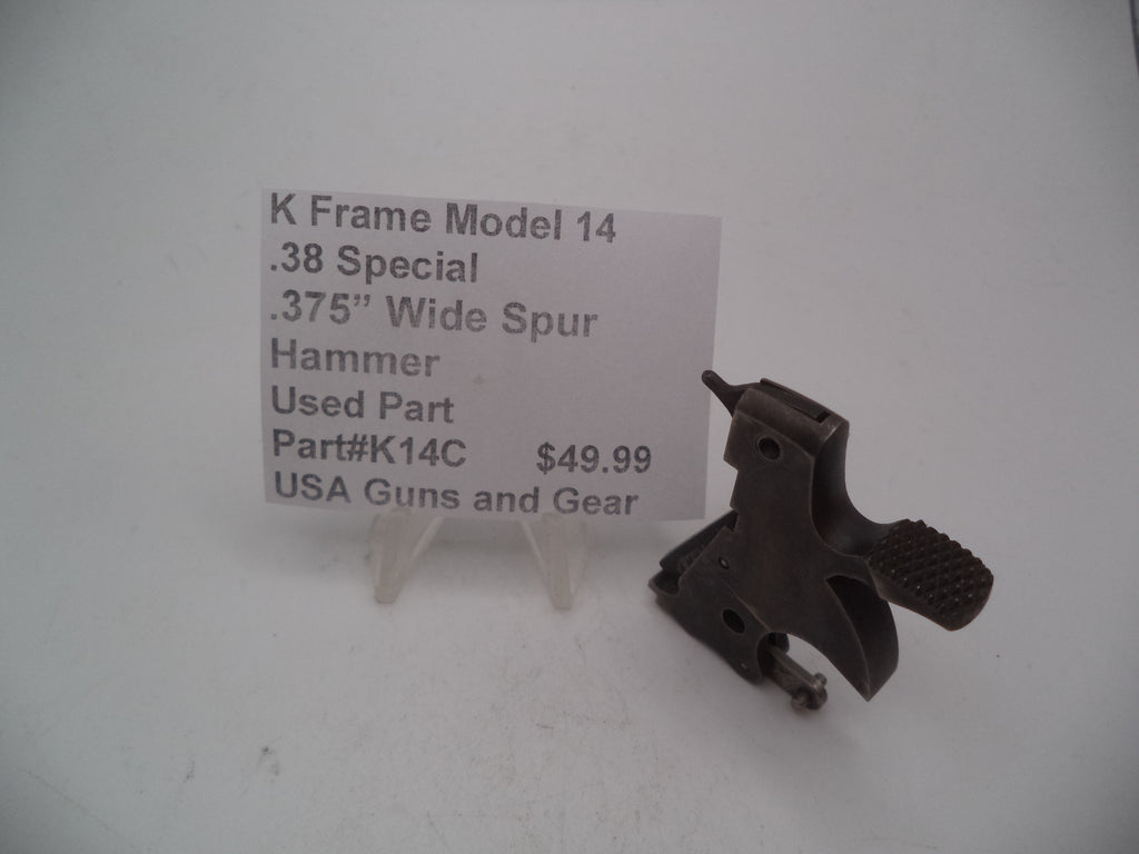 K14C Smith & Wesson K Frame Model 14 .375" Wide Spur Hammer  .38 Special