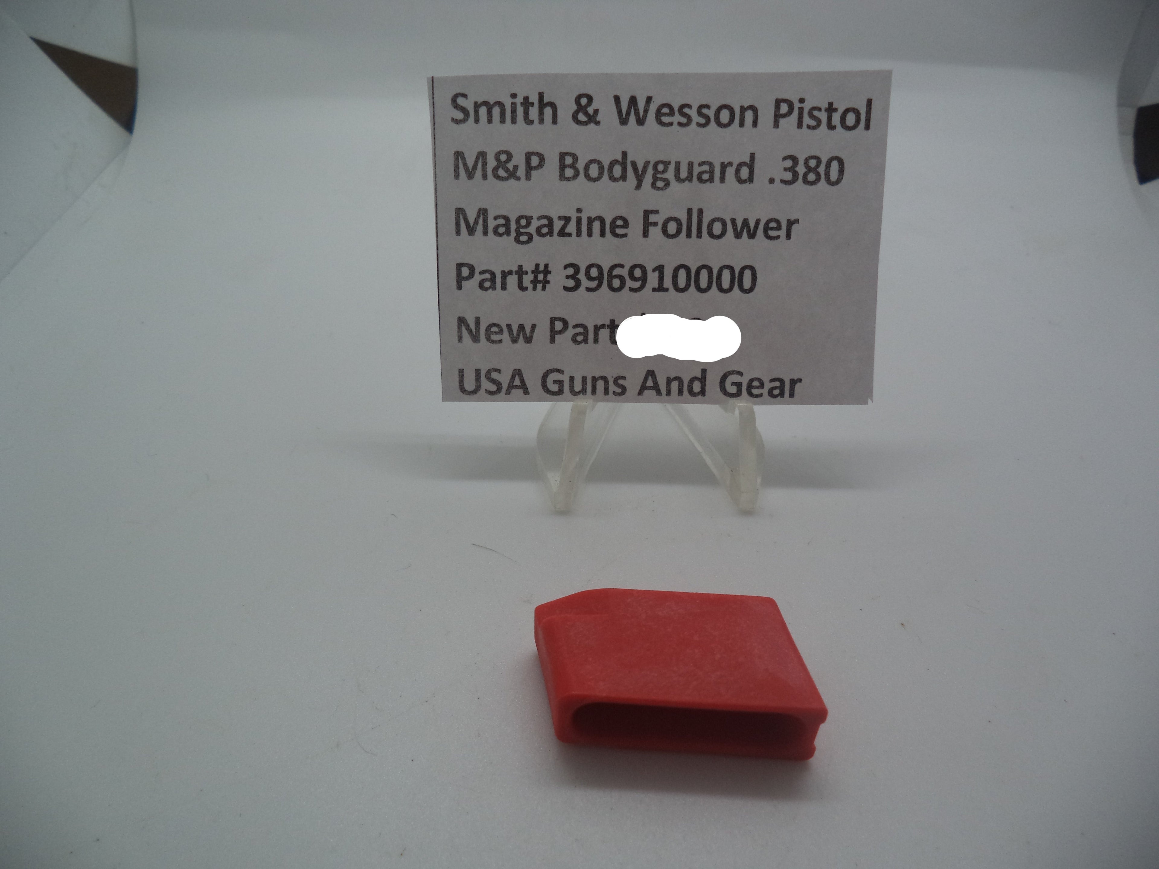 Smith & Wesson M&P Bodyguard 380 Magazine Follower | OEM 396910000