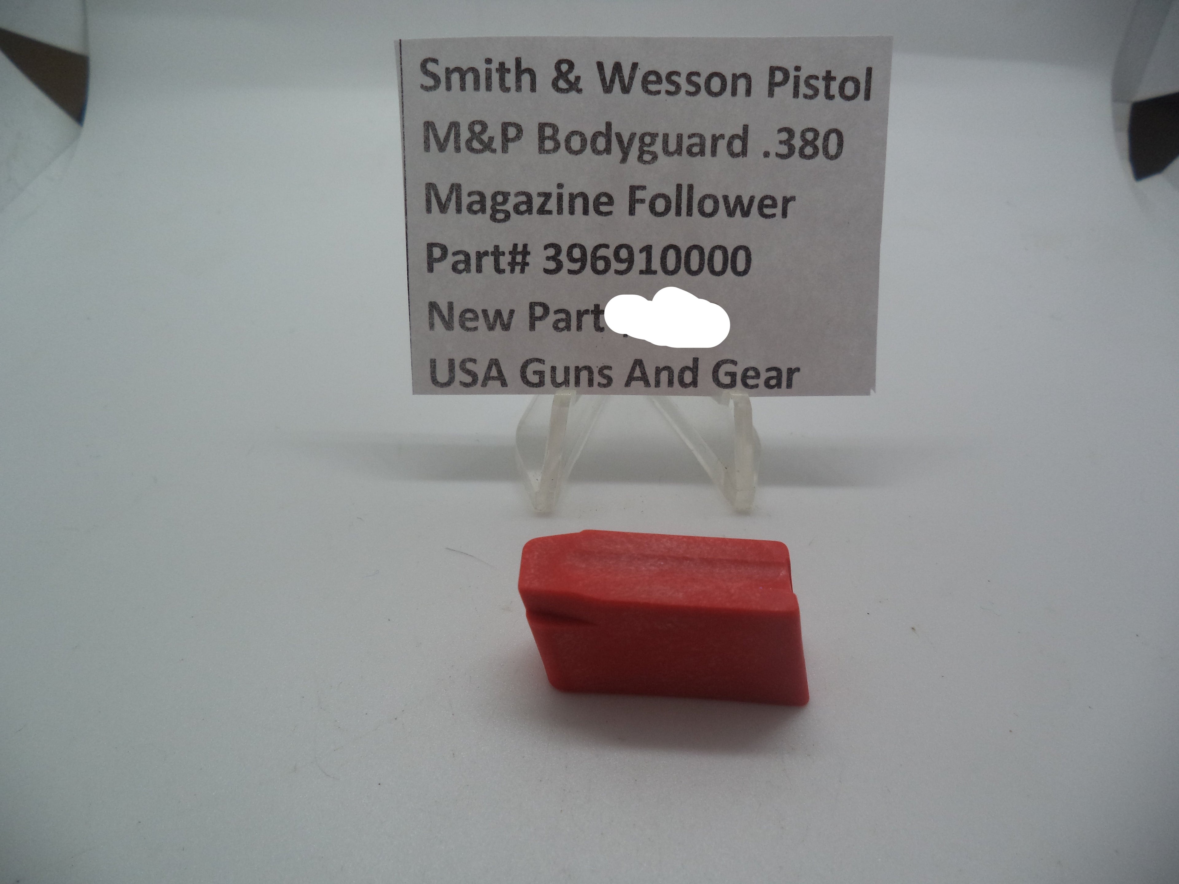 Smith & Wesson M&P Bodyguard 380 Magazine Follower | OEM 396910000