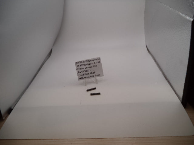Smith & Wesson Pistol M&P Bodyguard .380 Frame Chassis Pins Used Part 38011