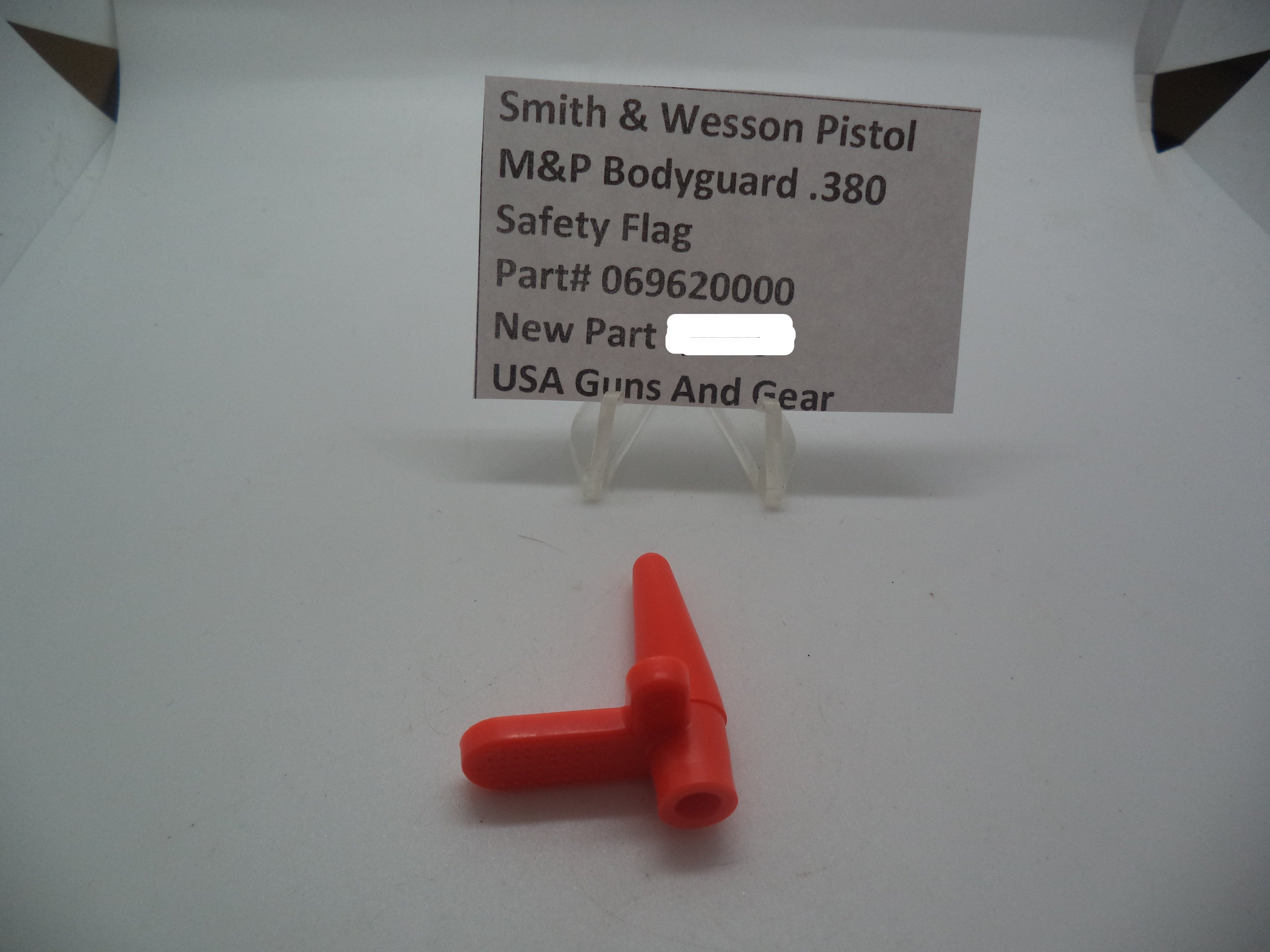 Smith & Wesson M&P Bodyguard 380 Safety Flag Factory New Part 069620000