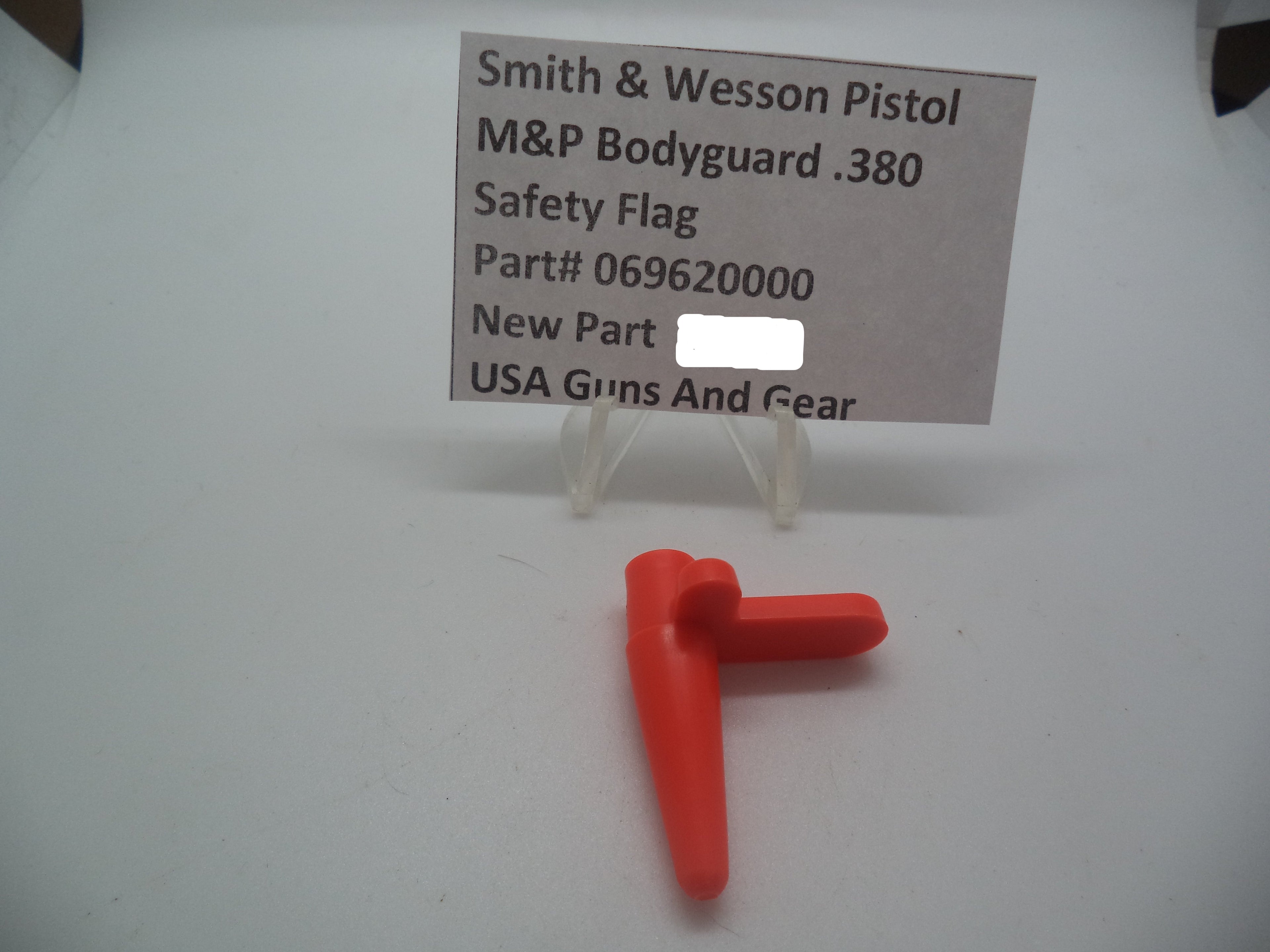 Smith & Wesson M&P Bodyguard 380 Safety Flag Factory New Part 069620000