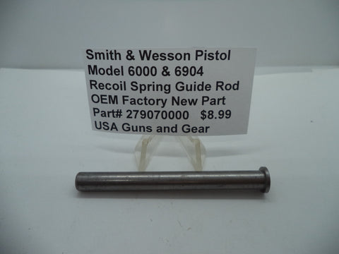 279070000 Smith & Wesson Pistol Model 6000 & 6904 Recoil Spring Guide Rod New