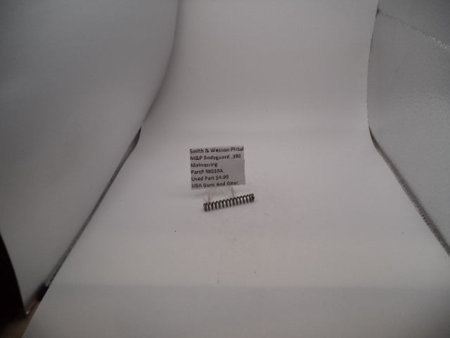 Smith & Wesson Pistol M&P Bodyguard .380 Mainspring Used Part 38010A