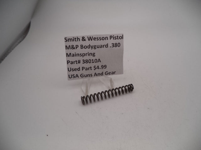 Smith & Wesson Pistol M&P Bodyguard .380 Mainspring Used Part 38010A