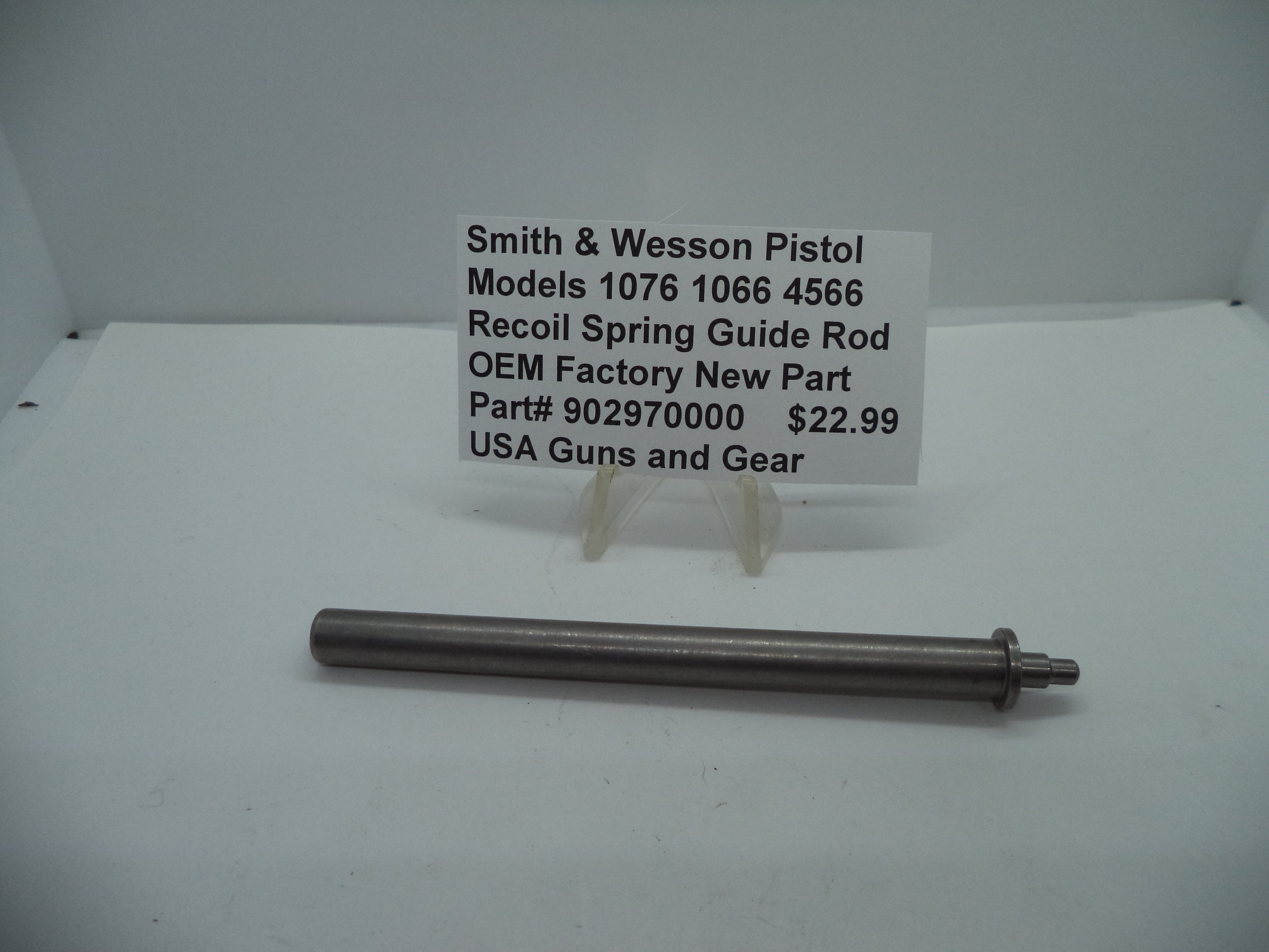 S&W Recoil Spring Guide Rod 902970000 - Model 1066 1076 4566
