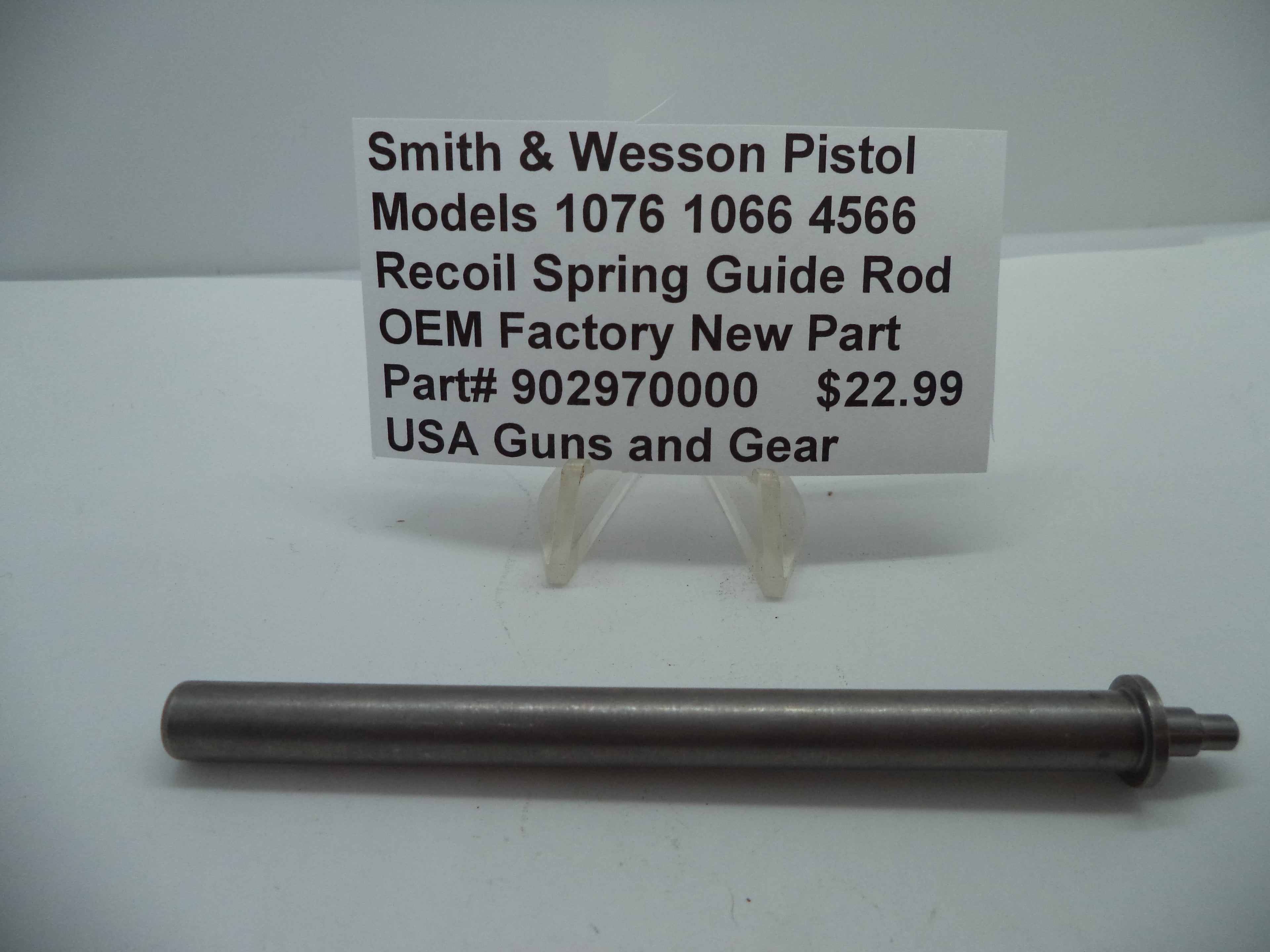 S&W Recoil Spring Guide Rod 902970000 - Model 1066 1076 4566