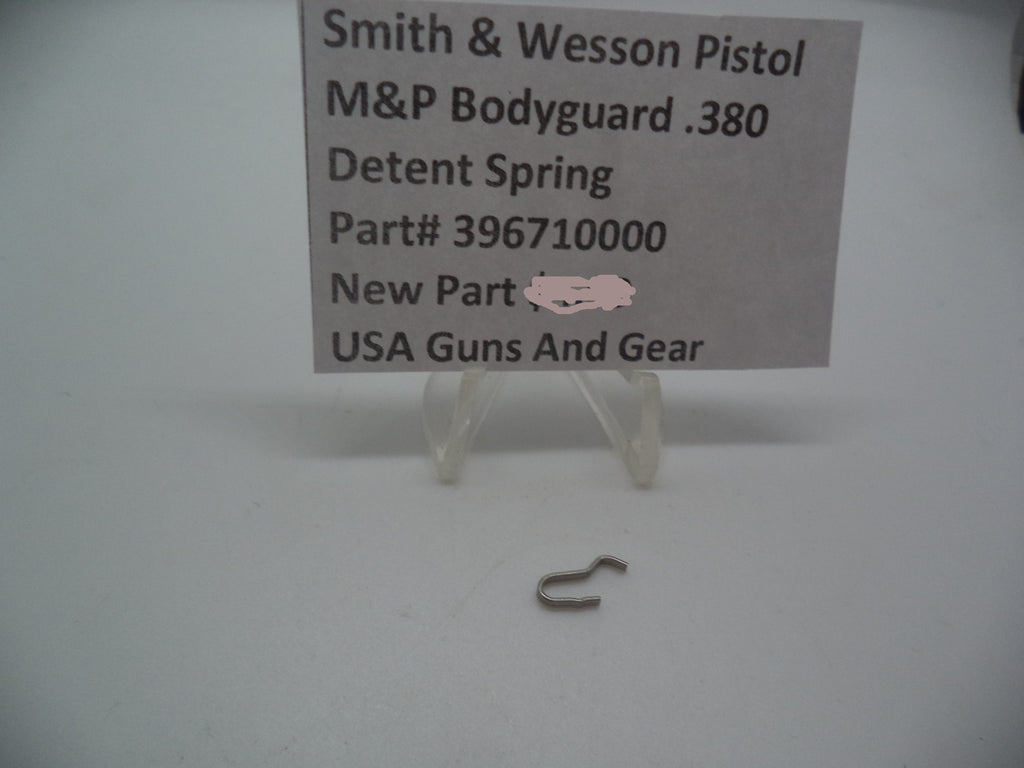 Smith & Wesson M&P Bodyguard 380 Detent Spring Factory OEM 396710000
