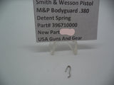396710000 S&W Pistol M&P Bodyguard 380 Detent Spring  Factory New Part