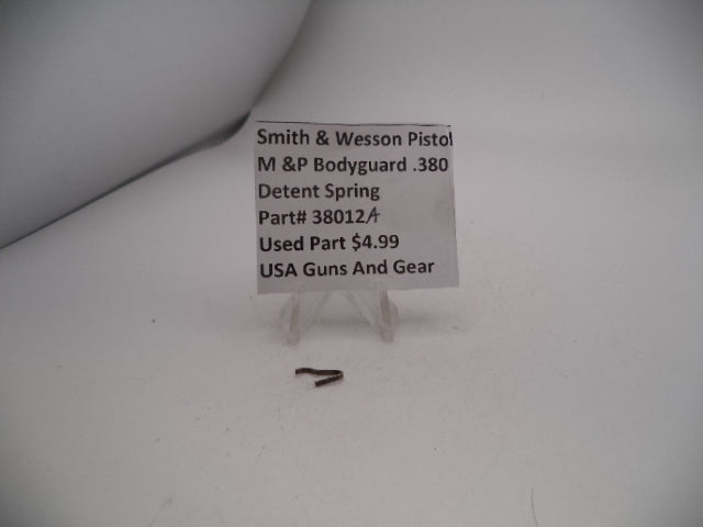 Smith & Wesson Pistol M&P Bodyguard .380 Detent Spring 38012A