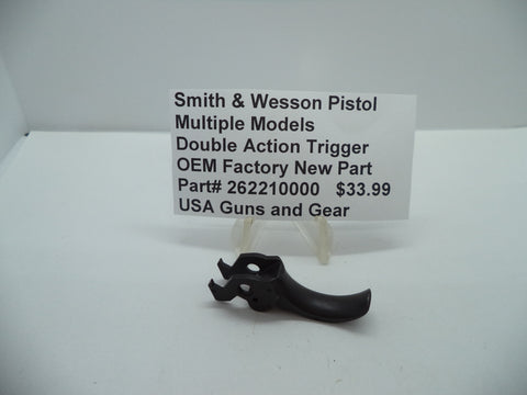 262210000 Smith & Wesson Pistol Multiple Models Double Action Trigger