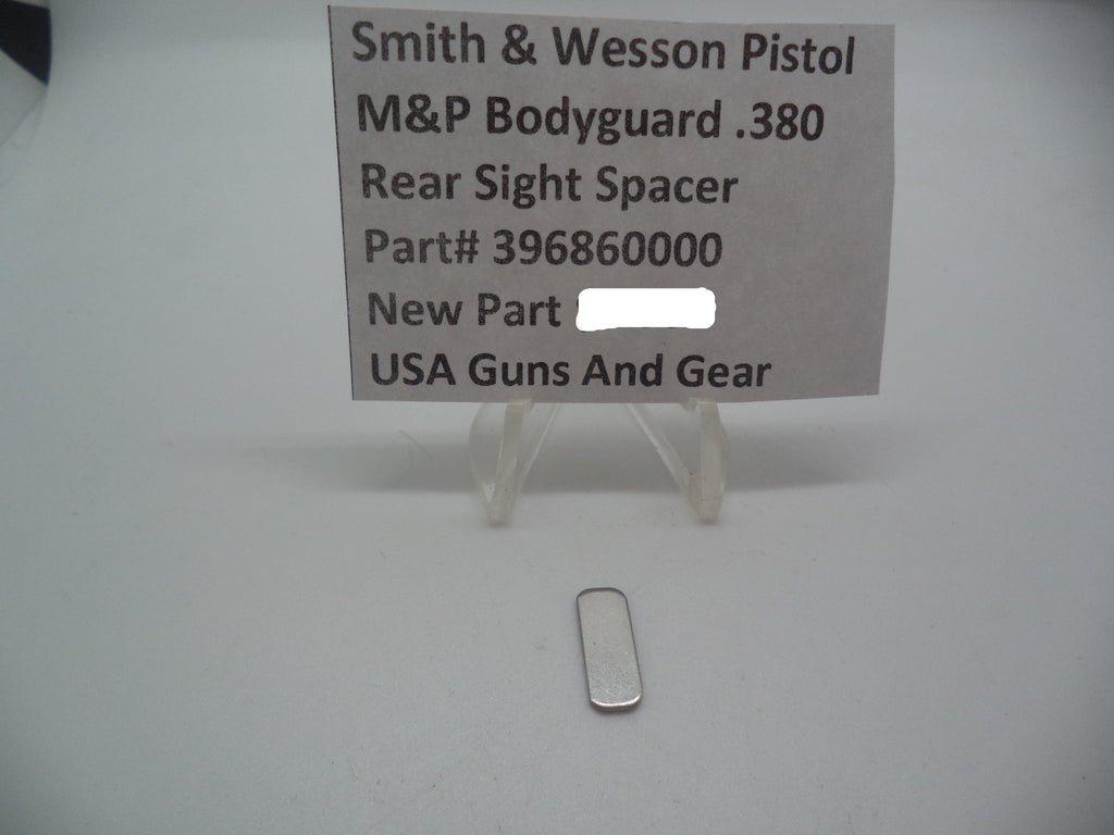 Smith & Wesson M&P Bodyguard 380 Rear Sight Spacer 396860000