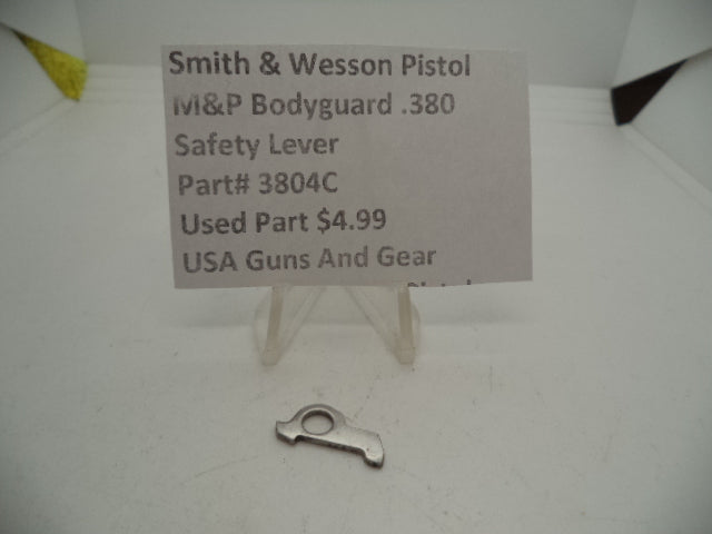 Smith & Wesson Pistol M&P Bodyguard .380 Safety Lever Used Part 3804C