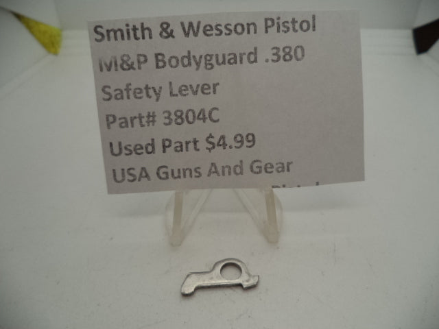 Smith & Wesson Pistol M&P Bodyguard .380 Safety Lever Used Part 3804C