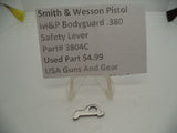 3804C S&W Pistol M&P Bodyguard .380 Safety Lever Used Part