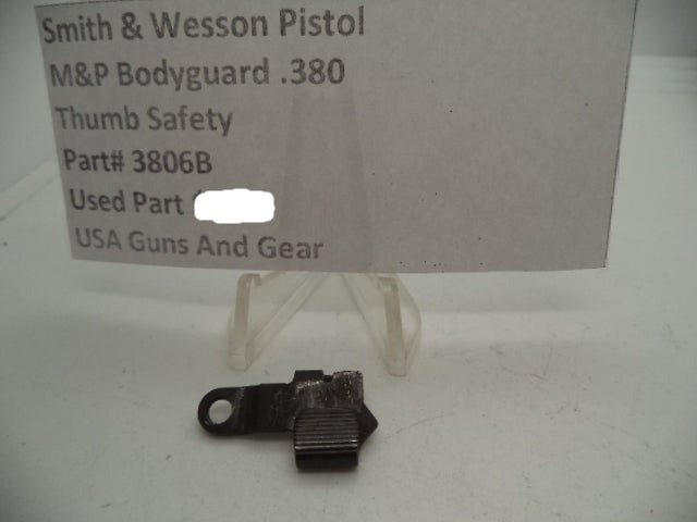 Smith & Wesson Pistol M&P Bodyguard .380 Thumb Safety Used Part 3806B