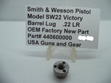 440600000 Smith & Wesson Pistol Model SW22 Victory Barrel Lug Factory New