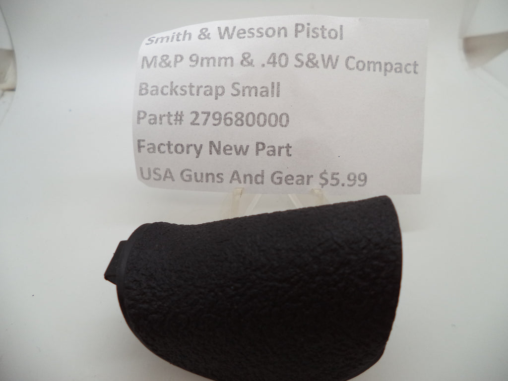 S&W M&P 9mm & 40 S&W Compact Small Back Strap 279680000