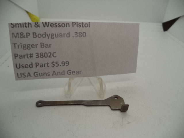 Smith & Wesson Pistol M&P Bodyguard .380 Trigger Bar Used Part 3802C