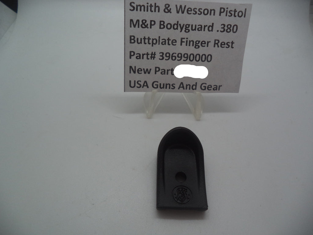 Smith & Wesson M&P Bodyguard 380 Buttplate Finger Rest Factory OEM 396990000