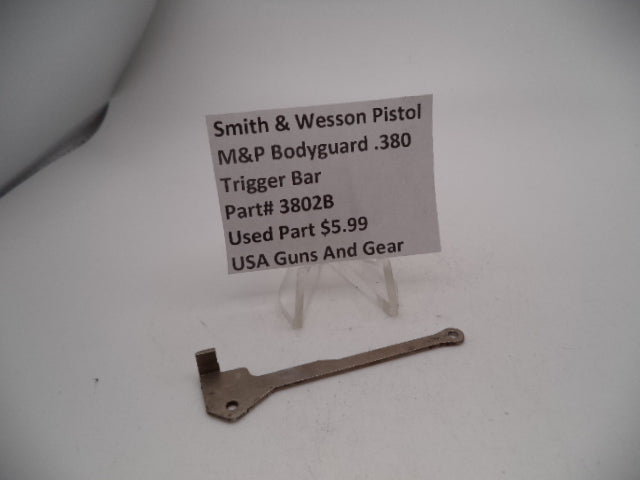 Smith & Wesson Pistol M&P Bodyguard 380 Trigger Bar Used Part 3802B