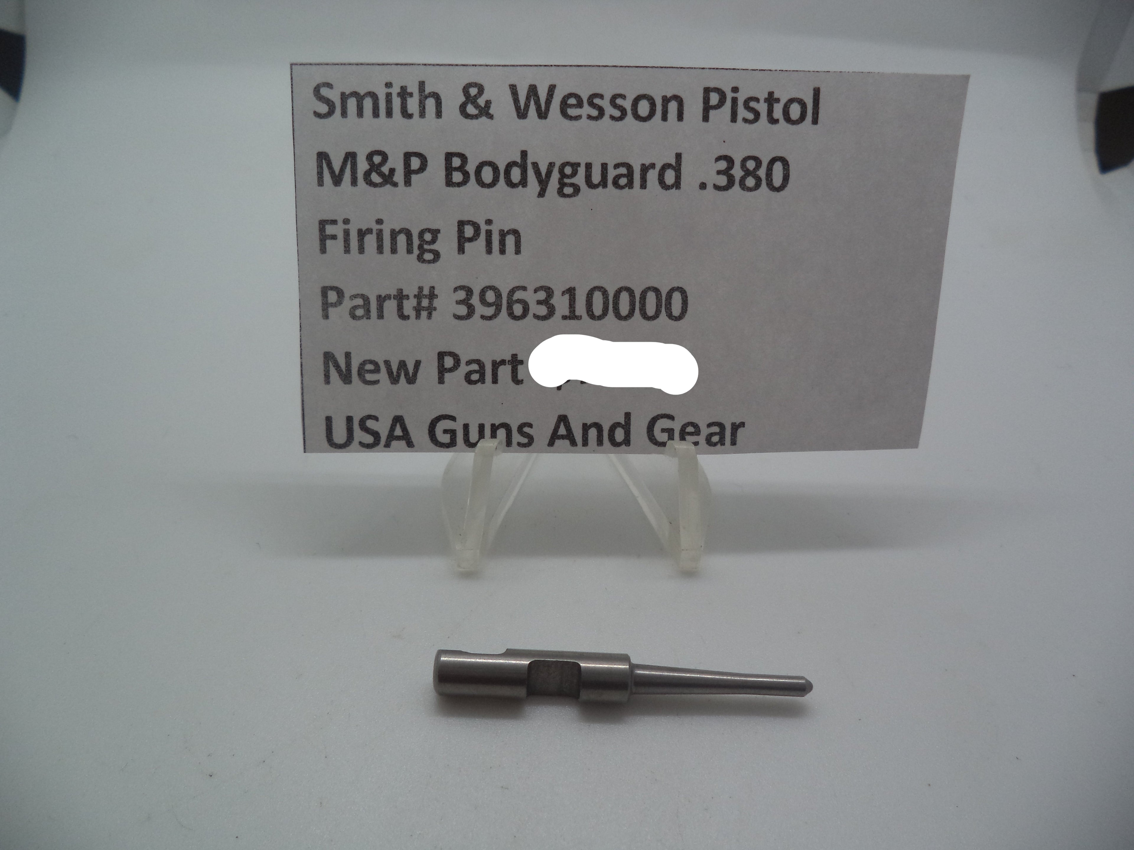 SW M&P Bodyguard 380 Firing Pin 396310000