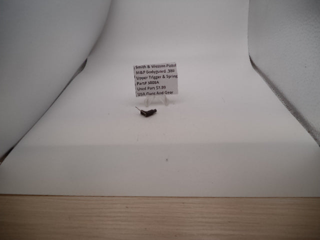 Smith & Wesson Pistol M&P Bodyguard 380 Upper Trigger & Spring Used Part 3808A