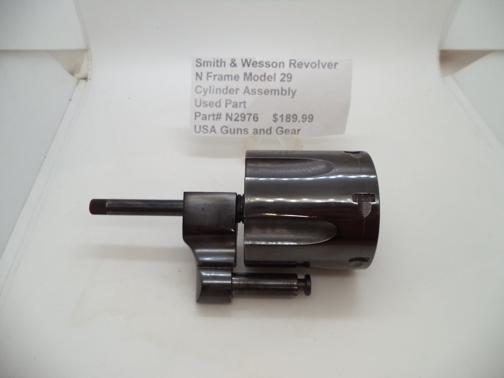 Smith & Wesson N Frame Model 29 Cylinder Assembly Blue .44 Magnum Used N2976