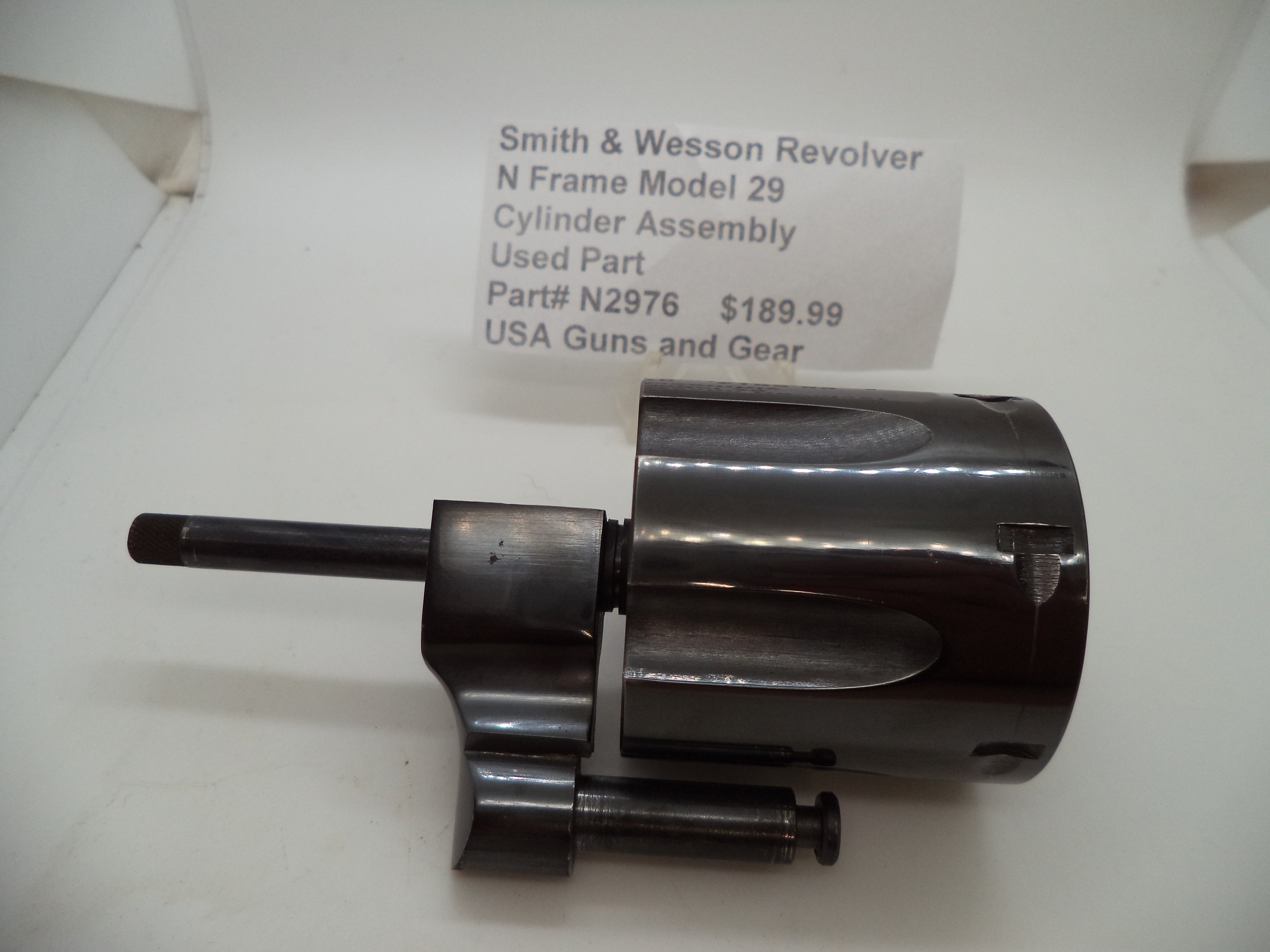Smith & Wesson N Frame Model 29 Cylinder Assembly Blue .44 Magnum Used N2976