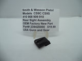 239420000 Smith & Wesson Pistol Multiple Models Rear Sight Assembly New