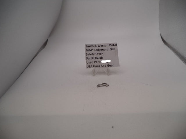 Smith & Wesson Pistol M&P Bodyguard 380 Safety Lever Used Part 3804B