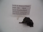 MP4025F Smith & Wesson Pistol M&P 40c Lever Housing Block Used Part .40 S&W