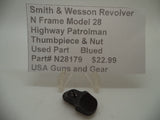 N28179 Smith & Wesson N Frame Model 28 Thumbpiece & Nut .357 Magnum