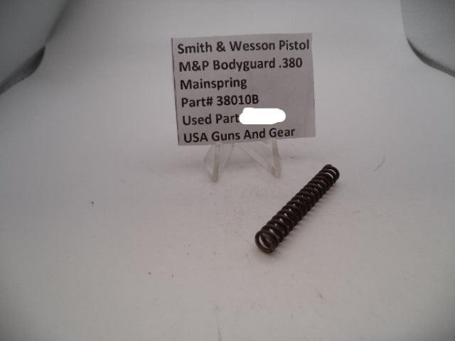 Smith & Wesson Pistol M&P Bodyguard .380 Mainspring Used Part 38010B