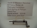 N2845 Smith & Wesson N Frame Model 28 Bolt Spring & Plunger .357 Magnum
