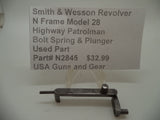 N2845 Smith & Wesson N Frame Model 28 Bolt Spring & Plunger .357 Magnum