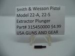 315450000 Smith & Wesson Pistol 22-A 22-S Extractor Plunger Factory New