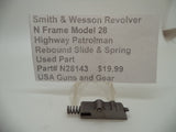 N28143 Smith & Wesson N Frame Model 28 Rebound Slide & Spring .357 Magnum