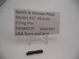 457F Smith & Wesson Pistol Model 457 Firing Pin Used Part 45 Auto