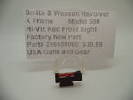296680000 Hi-Viz Red Front Sight for Smith & Wesson X Frame Model 500 New Part