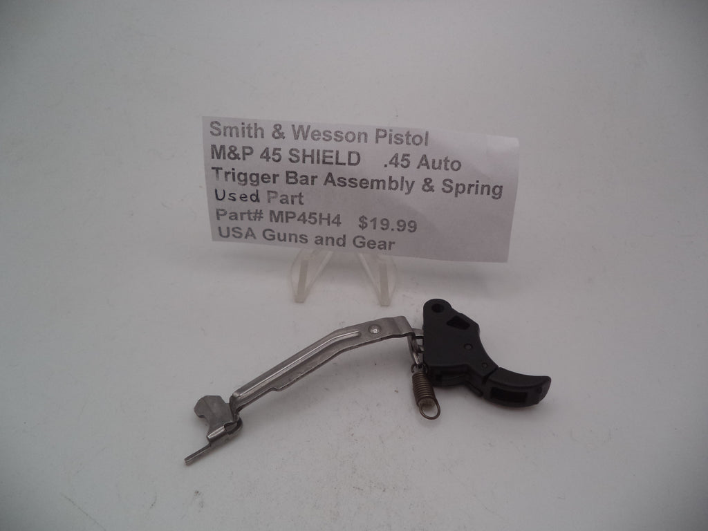 MP45H Smith & Wesson Pistol M&P 45 STrigger Bar Assembly & Spring Used Part