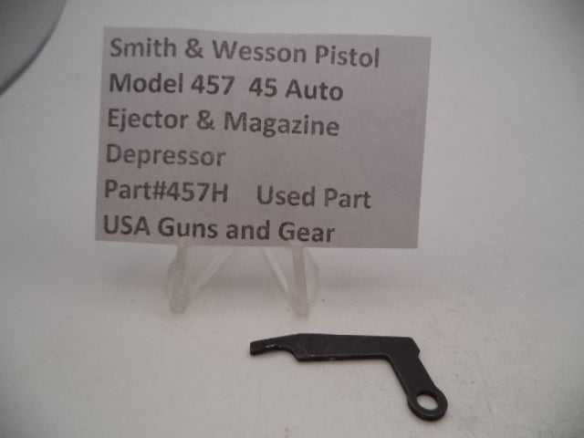 457H Smith & Wesson Pistol Model 457 Ejector and Magazine Used Part 45 Auto