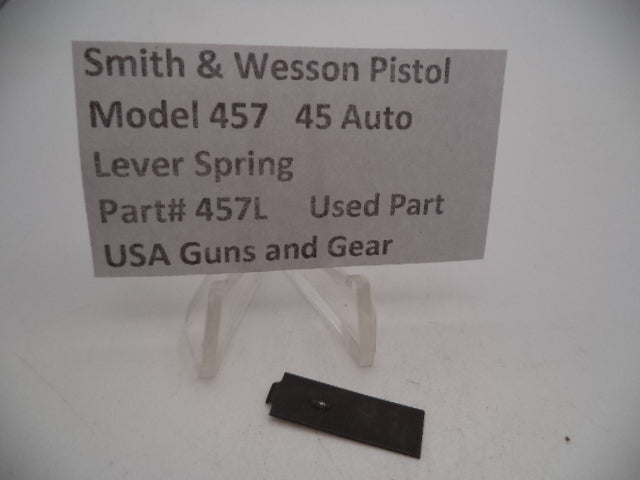 457L Smith & Wesson Pistol Model 457 Lever Spring Used Part 45 Auto
