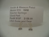 915F Smith & Wesson Pistol Model 915 9MM Ejector Springs Used Part