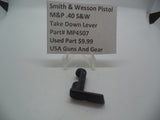MP4507 Smith & Wesson Pistol M&P 45 Take Down Lever Used Part .45 S&W