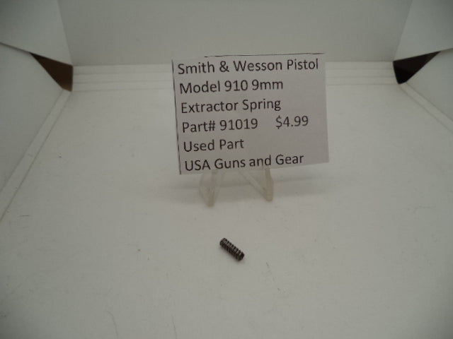 S&W Model 910 Extractor Spring 91019 - 9mm Used Part