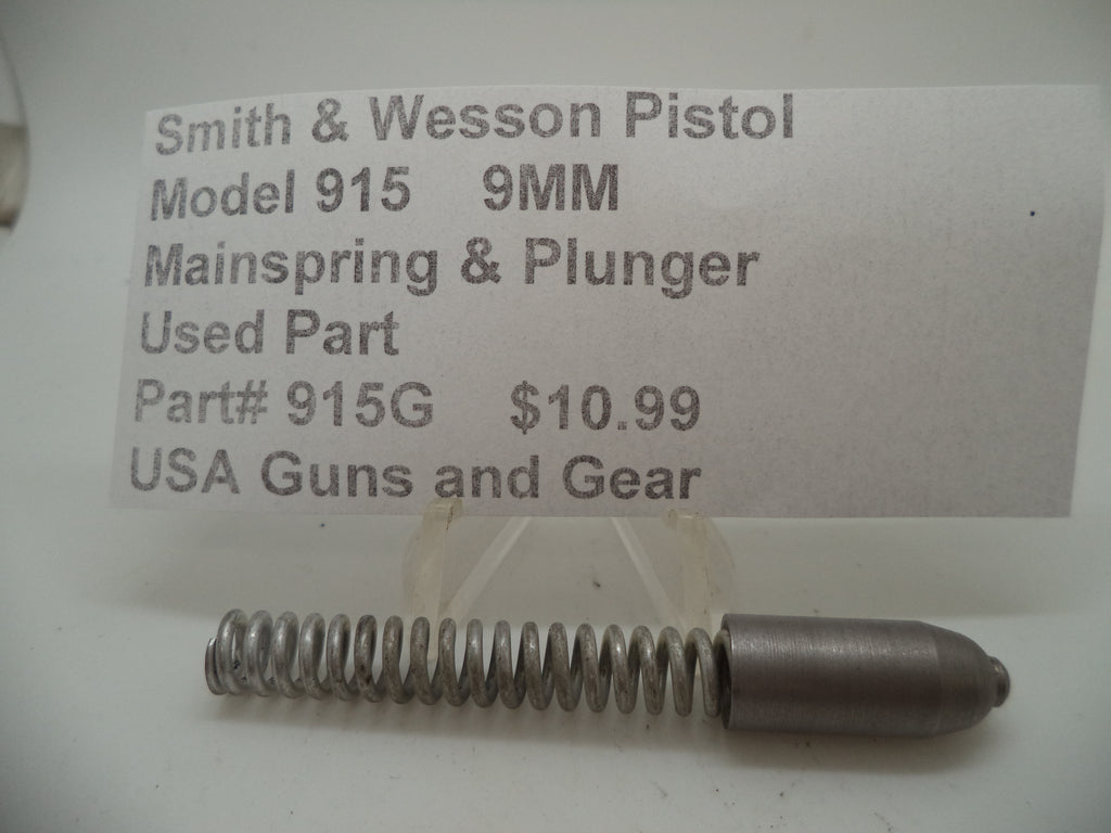 S&W Model 915 Mainspring & Plunger 915G - 9mm Used Part