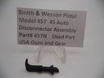 457N Smith & Wesson Pistol Model 457 Disconnector Assembly Used Part 45 Auto